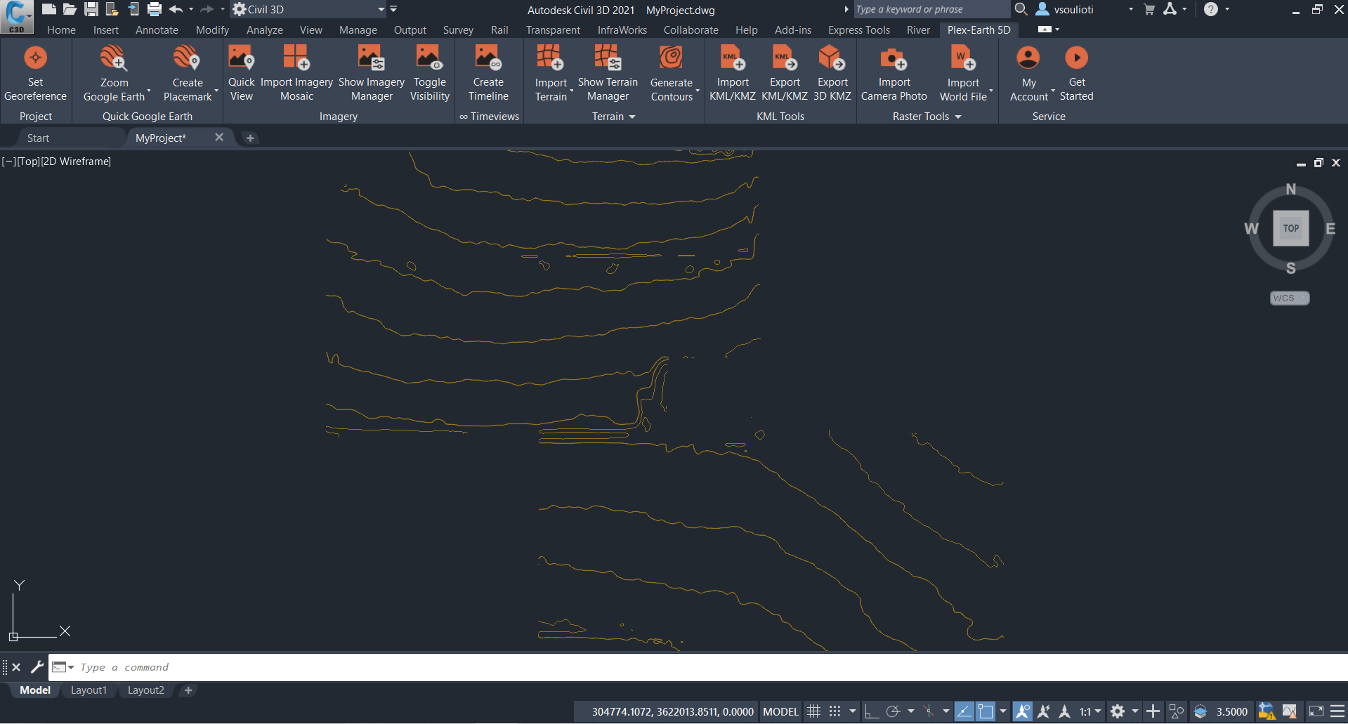 Simplify Polylines and Create a Terrain Mesh from Existing