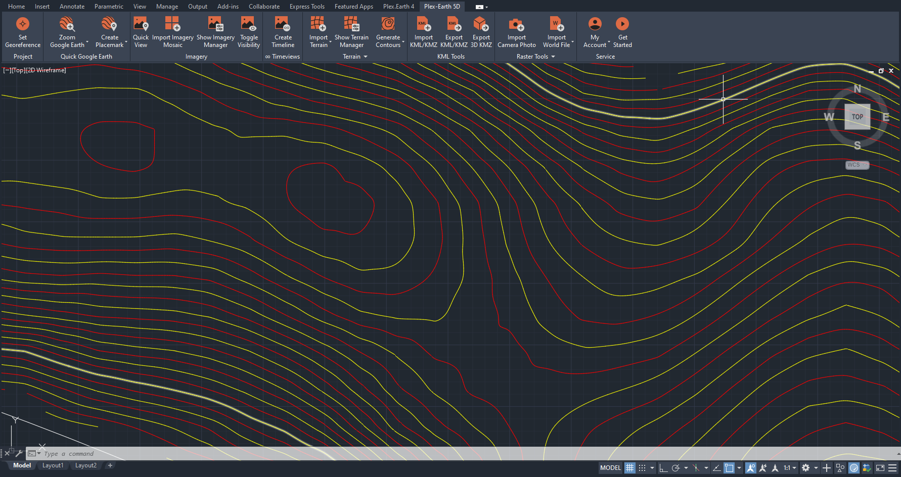 Smooth the Polylines of the Imported Terrain Contours – Plex-Earth