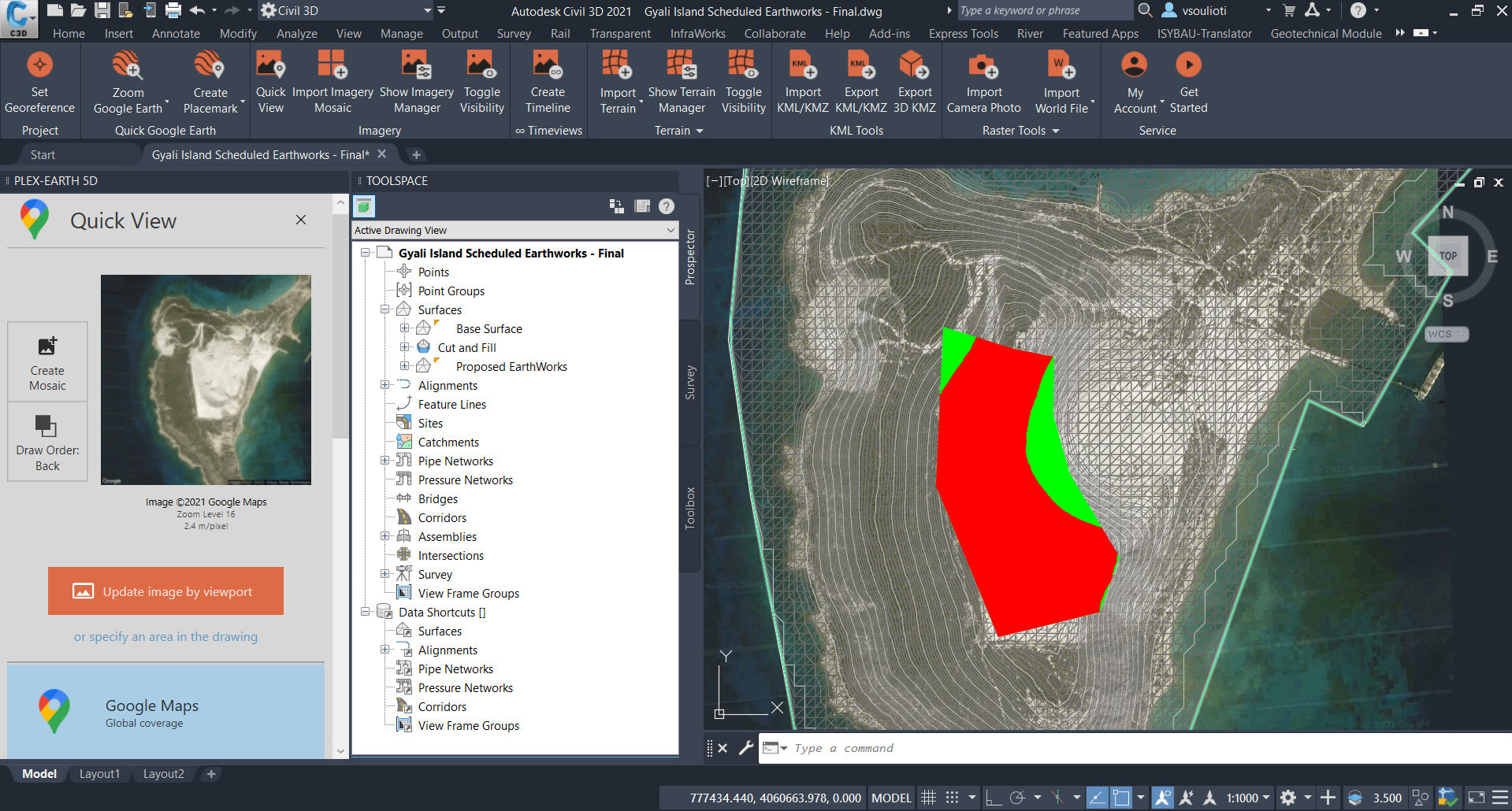 Cut and Fill Earthwork Volume Calculation in Civil 3D (A Step by Step ...