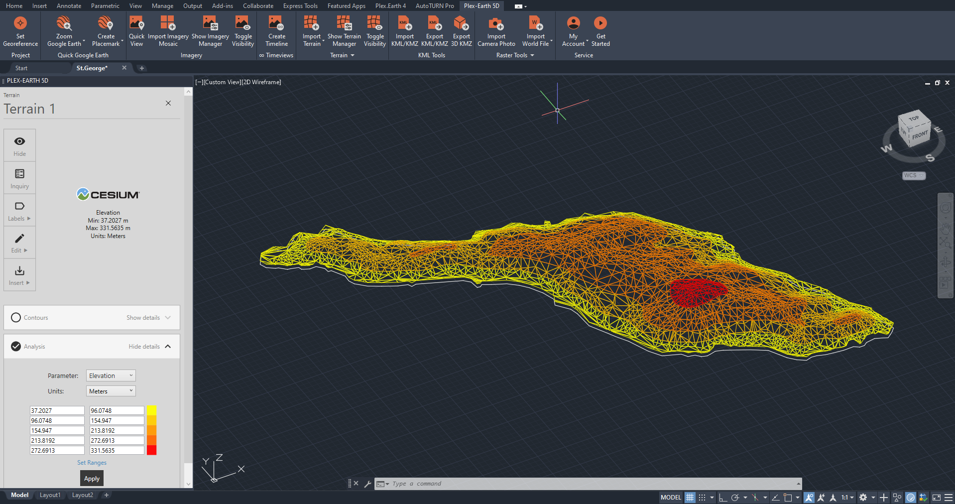 Performing a Terrain Analysis – Plex-Earth Support Desk