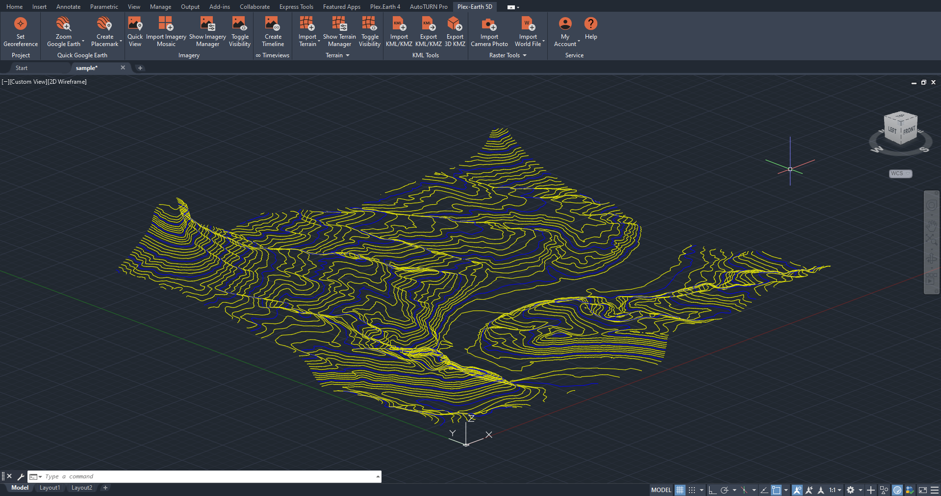 Smooth the Polylines of the Imported Terrain Contours – Plex-Earth Support  Desk