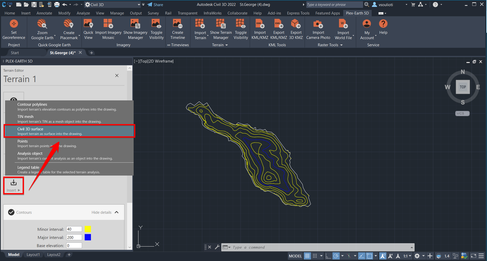 view civil 3d files in google earth