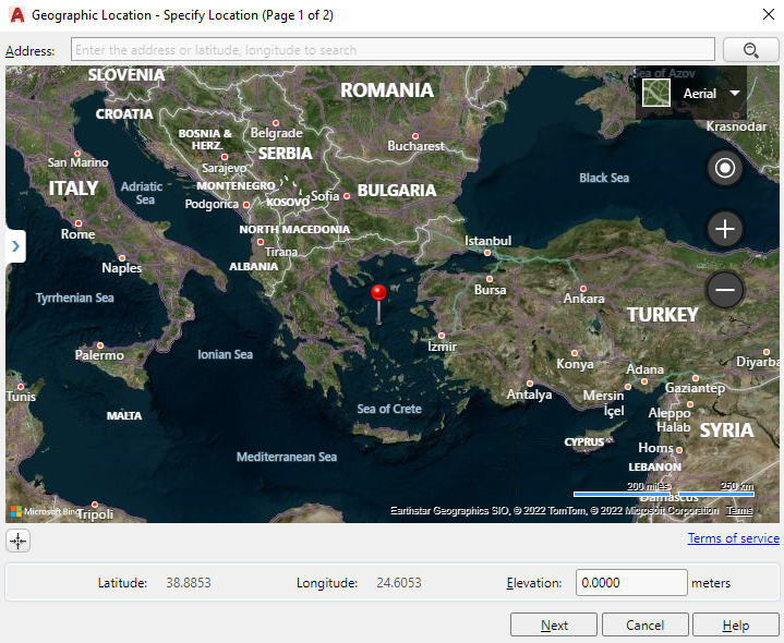 Italy Latitude and Longitude Map