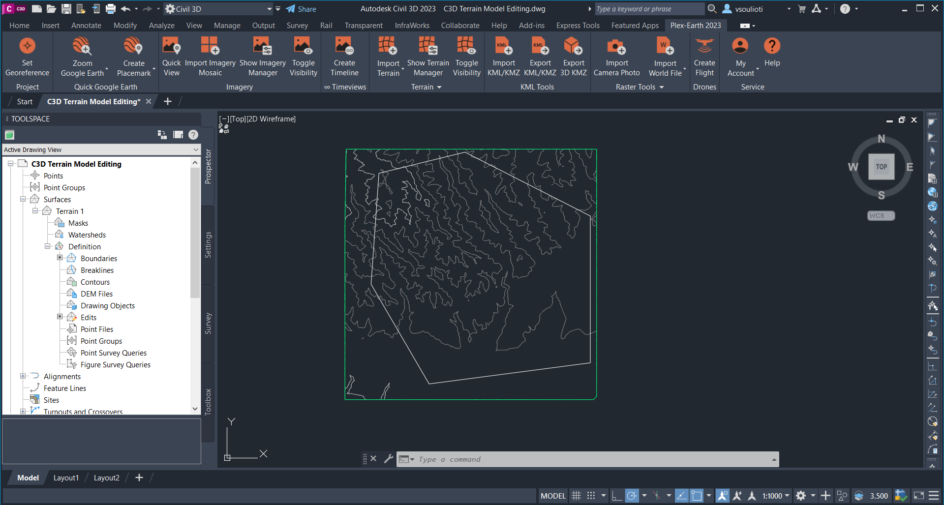 Edit and Rebuild Surface in Civil 3D – Plex-Earth Support Desk