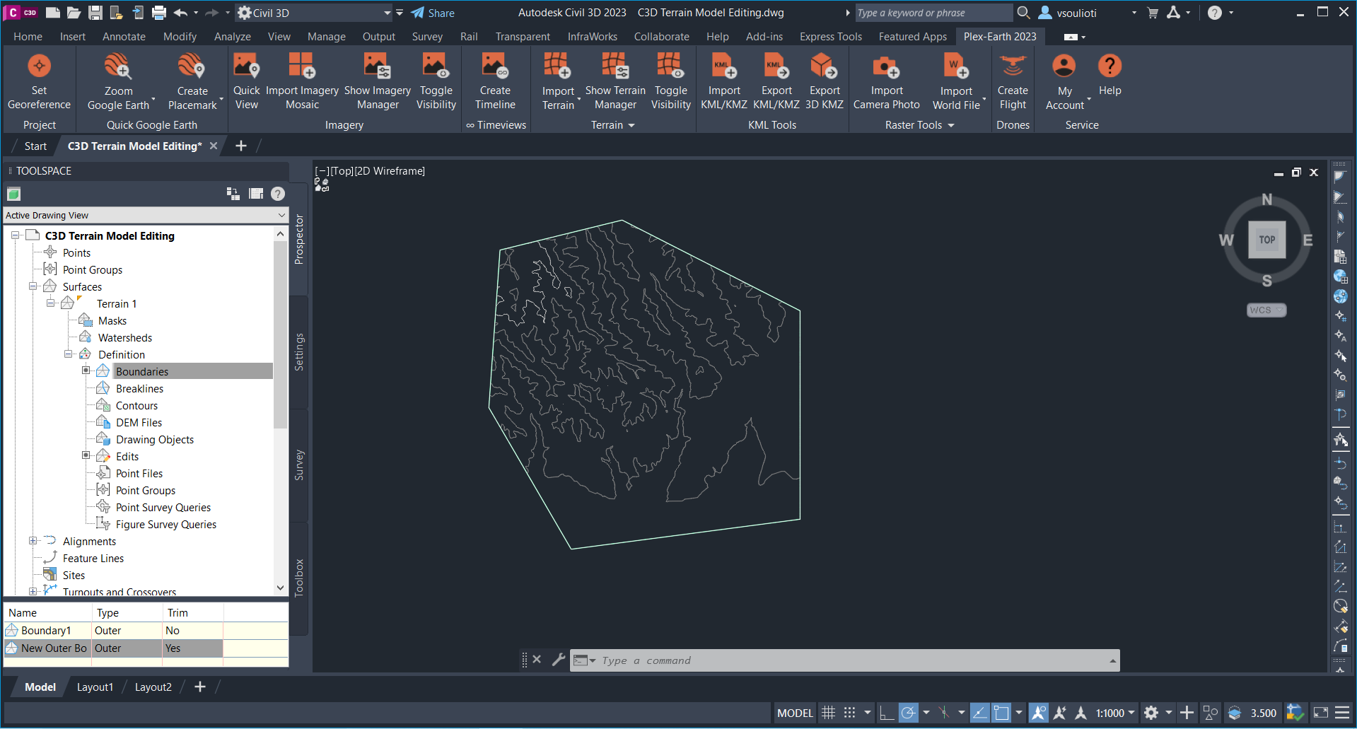 Civil 3d edit deals list points wont open