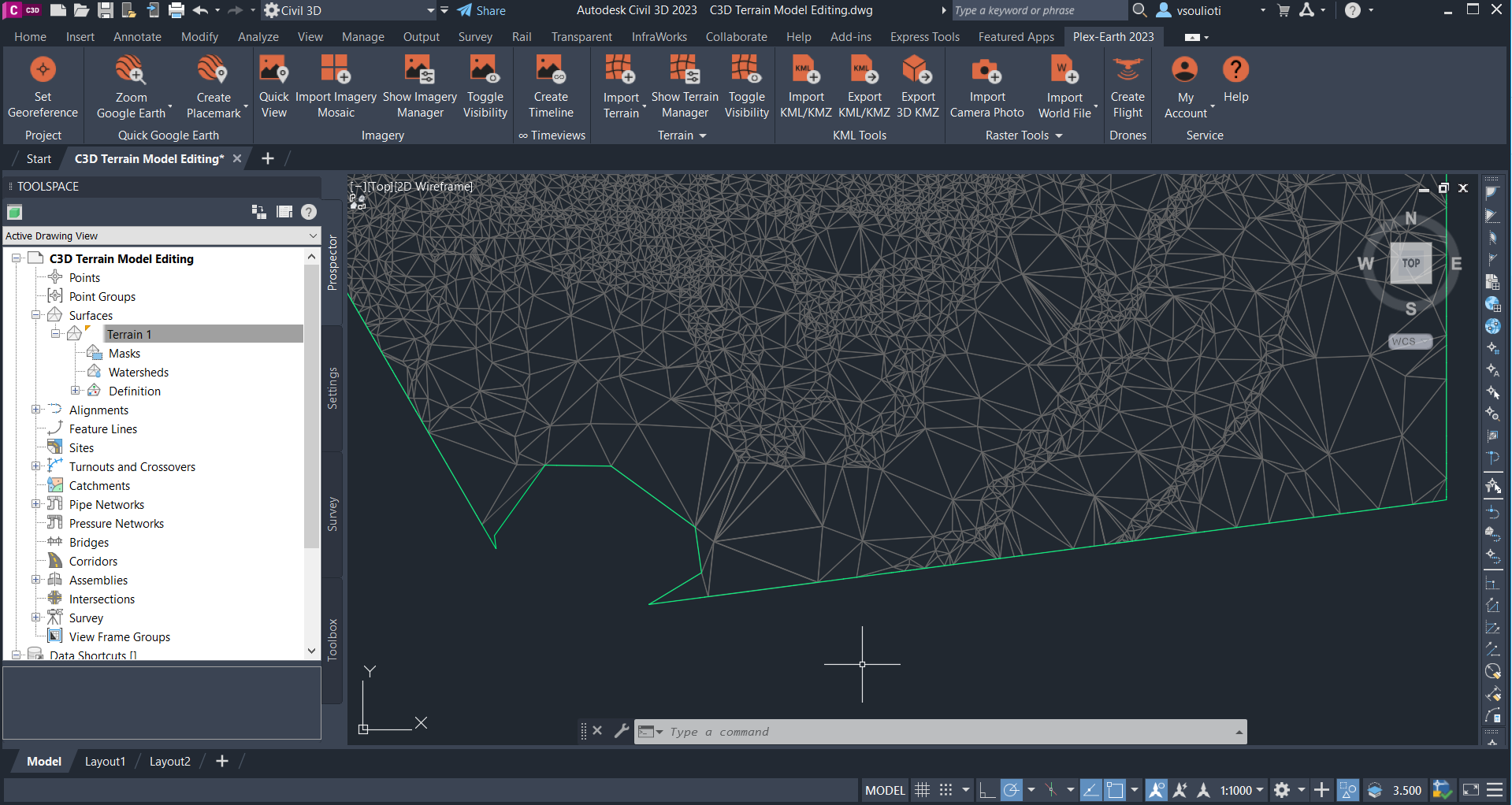 Autodesk Civil 3D Help, About Creating 3D Meshes